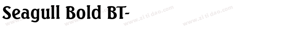 Seagull Bold BT字体转换
